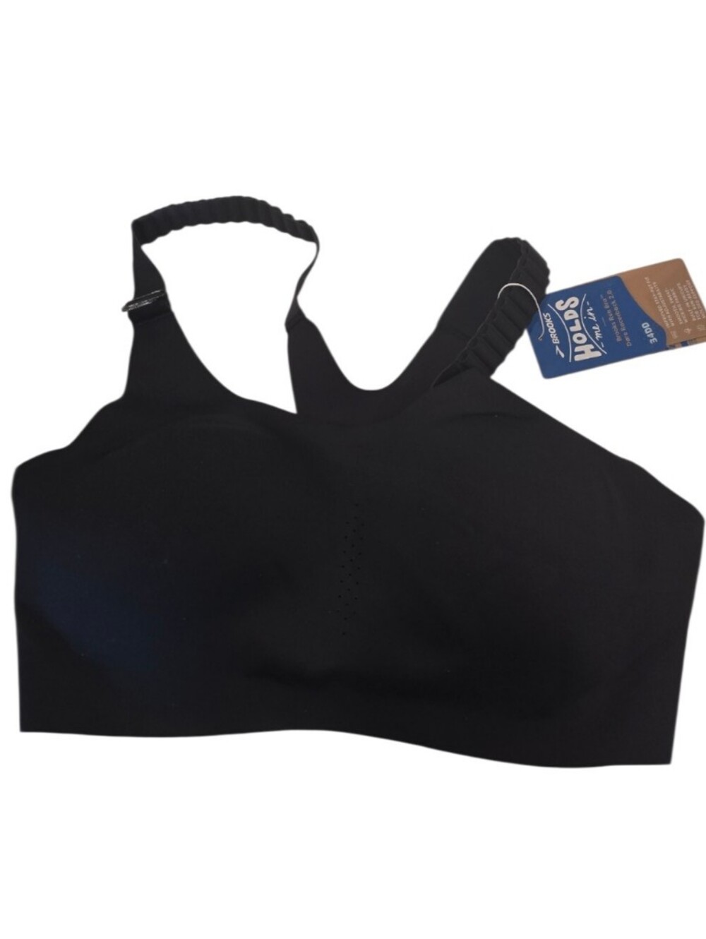 💜 BROOKS Dare Racerback Run Bra 2.0 Black 34DD Scheels Sports Bra